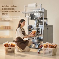 Machine de remplissage de sauce entièrement automatique personnalisée pour l'emballage de pâtes/liquides avec matériaux composites et emballage en sachet