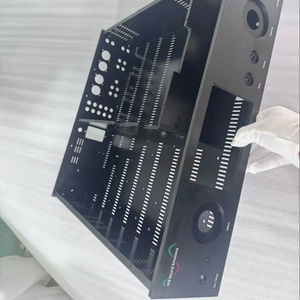 Services de fabrication de plaques signalétiques personnalisées par usinage CNC - Découpe laser de composants en alliage d'aluminium avec sérigraphie pour signalétique d'appareils électroménagers non standard - Product Image 1