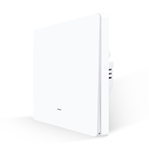 Bingoelec EU/UK Standard 1 Gang 2 Way Wifi Smart <strong>Push</strong> Light <strong>Switch</strong> Wireless Remote Control 110V 220V <strong>Button</strong> Panel Wall <strong>Switch</strong> - Product Image 1