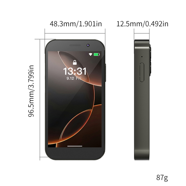 AI Smart Phone 4g Kids Android 13.1 Smartphone Kids Phone Call Video Calling 3.4-inch Display Single SIM Card Phone