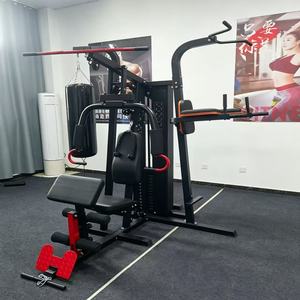 Équipement de fitness à domicile directement du fabricant : Multi-<span class=keywords><strong>gym</strong></span> 3 stations en acier et machines d'entraînement fonctionnel avec mise en valeur des <span class=keywords><strong>bras</strong></span> - Product Image 3