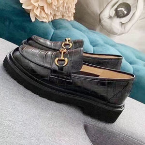 รองเท้าส้นแบน <span class=keywords><strong>Mossimo</strong></span> รองเท้าโลฟเฟอร์ผู้หญิง หนังแท้ สไตล์ใหม่ รองเท้าผู้หญิงแบบแบน พื้นยางนุ่มคุณภาพพรีเมียม - Product Image 4