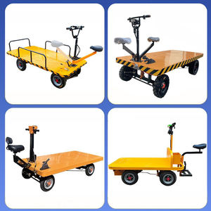 Chariot Électrique <span class=keywords><strong>Lourd</strong></span> à Roues pour Hôpitaux et Logistique Industrielle Extérieure – Chariot de Manutention de Marchandises - Product Image 3