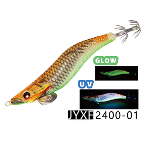 Señuelo Luminoso de Madera para Camarones y Calamares, Tipo <span class=keywords><strong>Egi</strong></span>, que Brilla en la Oscuridad, para Pesca de Pulpo y Sepia en Agua Salada, para Barco - Product Image 1