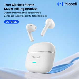 หูฟังไร้สาย Miccell Wholesale TWS แบบกึ่งใส่ในหู เสียงสเตอริโอคุณภาพสูง HIFI บลูทูธ <span class=keywords><strong>6</strong></span>.0 สำหรับฟิตเนสและกีฬา - Product Image 2