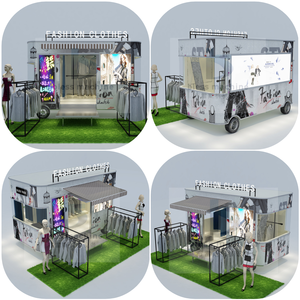 Nuovo Arrivo 2025 Outlet di Fabbrica Vendita Calda Camion Mobile per <span class=keywords><strong>Abbigliamento</strong></span> Femminile Rimorchio Carrello - Product Image 6