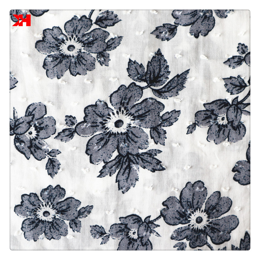 Цветочный принт Kahn, искусственный шелк, жаккардовые ткани для женских платьев, топы, стеганые