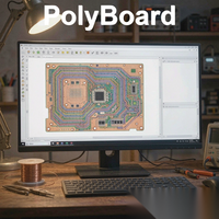 Logiciel de conception de menuiseries PolyBoard Pro-PP avec rendu 3D pour les menuisiers, avec guide d'installation