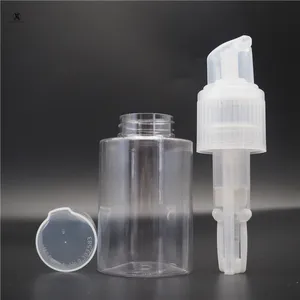 120ml PET transparent Babe Pulver Trocken shampoo Anwendung Staub pulver Haar Sprüh flasche Pulver Sprüh flasche recycelbar
