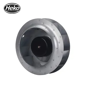 Heko Dc 250Mm Industriële High Speed Heavy Duty Bldc Buitenrotor Motor Centrifugale Ventilatie Ventilator Ac Centrifugaal Ventilator 220Mm Pwm