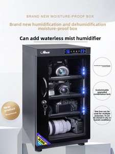 Boîte anti-<span class=keywords><strong>humidité</strong></span> électronique Aibao 35L/50L spéciale pour objectifs d'appareil photo reflex, <span class=keywords><strong>humidité</strong></span> constante contrô<span class=keywords><strong>l</strong></span>ée par micro-ordinateur - Product Image 3