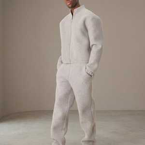 Costume de jogging en coton personnalisé 2 pièces Boxy Heavy Weight pour hommes Baggy Survêtement 2026 - Product Image 3