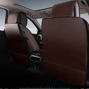 Full Set Leather Universal Car Leather Seat Covers Set