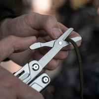 GHK Nouveau Design Multi-outils de Survie Extérieur 18 en 1 en Acier Inoxydable Pince Pliante Multi-outils