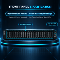 Server Rak 2U Lenovo ThinkServer SR668 V2 Asli dengan Dual Intel Xeon Scalable Enterprise Storage Computer Server Tersedia dalam Stok