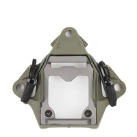 Accessoires de casque tactique Fast Mich Support de seiche séchée pour l'équitation Boxe en plastique en nylon en alliage d'aluminium de trois générations