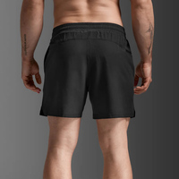 Shorts de course décontractés Joya Apparel Guangzhou, personnalisés, vert néon, 5 pouces, doublés, entièrement fendus, sans coutures, de qualité supérieure