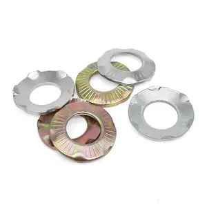 DIN 6795 Grounding Clamping Washers Bridge Claw Conical Lock Washer With Teeth M10 Non-Slip Grip Gasket