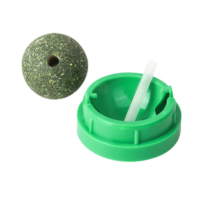 Fábrica Yun: Venta al por mayor de bolas de hierba gatera ecológicas personalizadas, autoadhesivas, antipérdida, para limpieza dental y resistentes a mordeduras. - Product Image 4