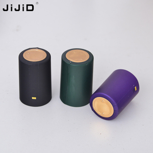 Capsules thermorétractables en aluminium et PVC personnalisées JIJID en gros avec bande détachable pour la fermeture <span class=keywords><strong>des</strong></span> bouteilles de vin - Product Image 1