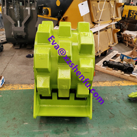 Compacteurs de roue d'excavatrice 20T Compacteur de pied de mouton