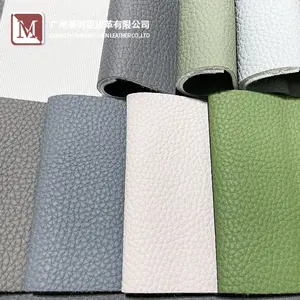 PU Embossed Coating Materials Microfiber Synthetic Eco Friendly Vegan Leather