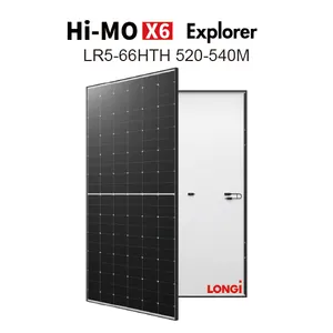 LONGi Explorer 520W 530W 540W Monocrystalline Solar Cell Solar Panel Maximum Power 540W home solar 540w panel solar