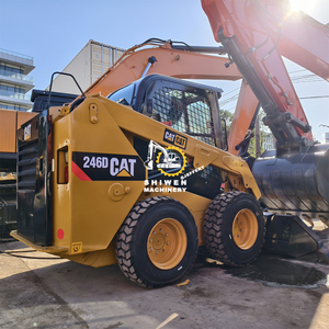 Original America Used Skid Steer Loader CAT246D 236D 249D 258D 1 Ton 4x4 Wheel Drive CE EPA Certified Japan Import Gearbox <b>Pump</b> - Product Image 3