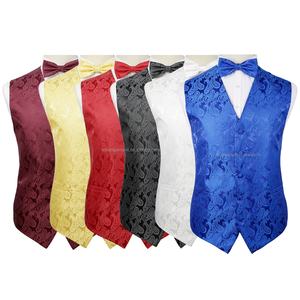 الجملة مخصص الزفاف صدرية الرجال بدلة رسمية سترة للعمل - Product Image 4