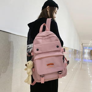 Nueva mochila escolar para niñas, versión coreana, mochila Ins Middle Campus, estudiante alto informal de gran capacidad hecho a medida - Product Image 3