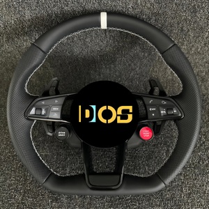 Volant pour Volkswagen Mk7 <span class=keywords><strong>Golf</strong></span> <span class=keywords><strong>7</strong></span> R Mk6 Mk5 GTI GTD GTS <span class=keywords><strong>GTE</strong></span> GLI R-Line CC, personnalisation du volant en Alcantara - Product Image 5