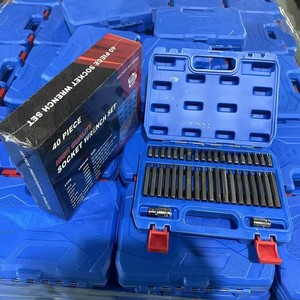 S2 Steel Torx Screwdriver Bits Set 40Pc 1/2 In Socket Drive Mechanical Repair Tool Case - Product Image 5