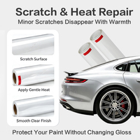 Film de protection de peinture TPU pour voiture, anti-rayures et résistant aux éclats de pierre, film transparent auto-réparateur avec protection anti-jaunissement et anti-UV
