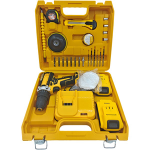Taladro Inalámbrico de Litio-Ion de 21V con Doble Cabezal y Doble Velocidad, Mandril de Impacto, Juego Multifuncional de Pulido, Completo con Accesorios - Product Image 4