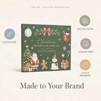Kit de Artesanato DIY em Caixa de Papelão Personalizada com Impressão Colorida e Painel de Instruções, Direto da Fábrica OEM, Vários Tamanhos