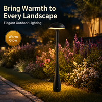 Lampadaire LED extérieur étanche, design moderne en forme de champignon, pour hôtel, jardin, parc, allée, éclairage commercial