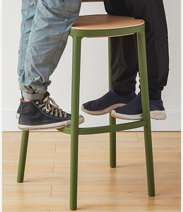 bar <strong>Chair</strong> Home Tall Nordic Kitchen Plastic <strong>High</strong> Modern Cheap Furniture Stools bar <strong>Chair</strong> for bar Table - Product Image 3