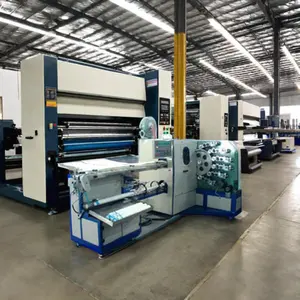 Máquina de impresión offset curva de seis colores con contenedor completamente automático mecánico personalizado del fabricante