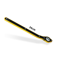 Outil à poignée rotative à 360 degrés, clé de voiture ergonomique, clé à pneu, clé hexagonale croisée, outil de levage pour cric à ciseaux, outils à joystick pour un levage sans effort
