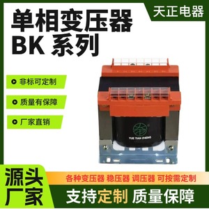 Transformateur de contrôle monophasé Yue Tian Zheng 63VA 100VA 200VA 300VA 400VA 500VA 380V 6V Type E à refroidissement sec - Product Image 5