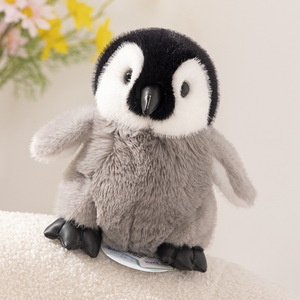Serit dudu mignon bébé pingouin lit peluche unisexe doux PP coton chiffon poupée haute brodé soulagement du Stress apaisant anniversaire - Product Image 4