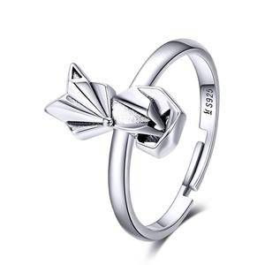 Nuovo anello fox S925 originale femminile aperto regolabile europeo e americano SCR560 - Product Image 1