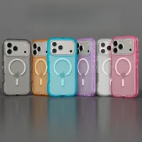 Étui de chargement magnétique robuste pour iPhone 18 17 Pro Max/16/15/14 Plus/13 (PC TPU) – Coques de téléphone portable