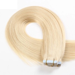 # Extensiones de Cabello Liso 1B con Cinta Adhesiva, Color Negro Natural, Trama Invisible, Extensiones de Cabello Humano con Cinta Adhesiva para Calidad de Salón, 50g/paquetes - Product Image 5