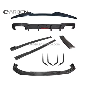 Nhà Máy Trực Tiếp Hot Bán Phong Cách 100% Khô Sợi Carbon Xe Cơ Thể Kit Phía Sau Bumper Lip Khuếch Tán Cho <span class=keywords><strong>Audi</strong></span> A7 <span class=keywords><strong>S7</strong></span> C8 2019-up - Product Image 3