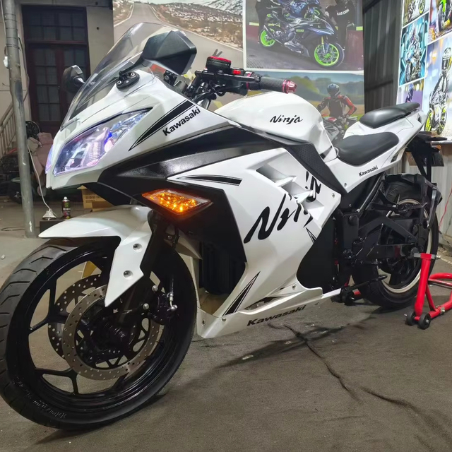 72V Electric Motorcycle, Little Ninja Second-hand Electric Motorcycle, 3000W Used Sports Motorcycles