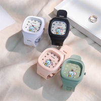 Montre à Quartz Créative et Colorée 2026 avec Bracelet Mignon pour Étudiants (Primaire et Secondaire), Enfants, Femmes et Hommes