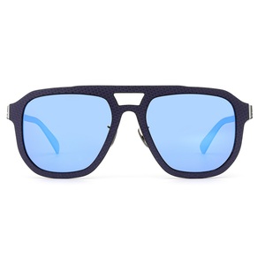 Occhiali da Sole Polarizzati Super Leggeri con <span class=keywords><strong>Montatura</strong></span> in Fibra di Carbonio Forgiata, Design Unico, Logo Personalizzato, Unisex, Protezione UV400 - Product Image 1