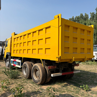 Camion benne basculante Howo 6x4 d'occasion durable, neuf, 16-20 mètres cubes, 10 roues, pour usage minier