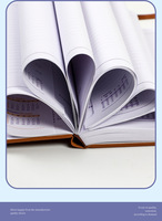 Carnets et Agendas Professionnels en Cuir PU à Couverture Rigide avec Impression Personnalisée et Broderie, Taille et Couleur Personnalisables pour Entreprises